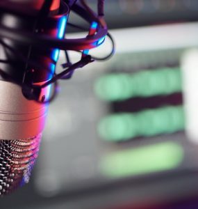 Studio Microphone Recording Podcast Audio