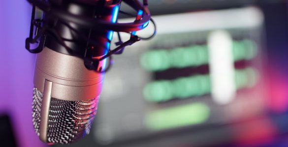 Studio Microphone Recording Podcast Audio