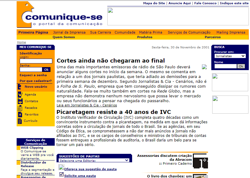 portal comunique-se 2001