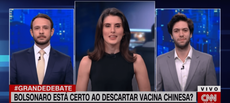 Sem Caio Coppolla, ‘O Grande Debate’ volta ao ar na CNN Brasil