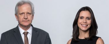 augusto nunes e camila busnello - jornal da record news - dupla de apresentadores - edu moraes