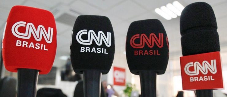 cnn brasil - microfones