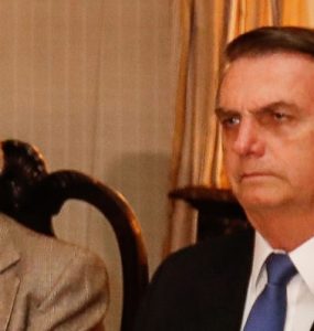 olavo de caravalho e jair bolsonaro - justiça - imprensa - allan santos-pr