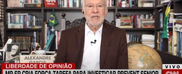 CNN Brasil rescinde contrato com Alexandre Garcia