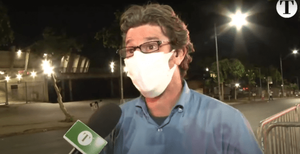 Repórter da TV Gazeta é agredido por torcedor de futebol