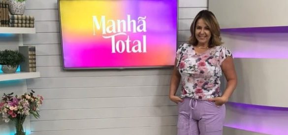 Mônica Cunha - Manhã Total - TV Paranaíba - Aldair dos Santos - Imprensa & Mídia
