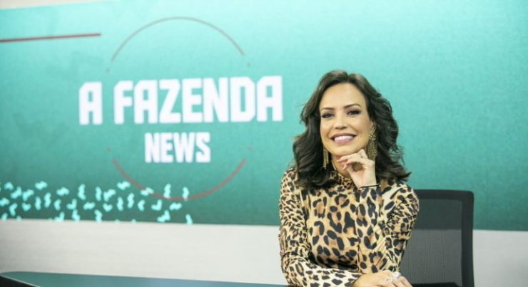 fabiana oliveira - a fazenda news - record news - reality show
