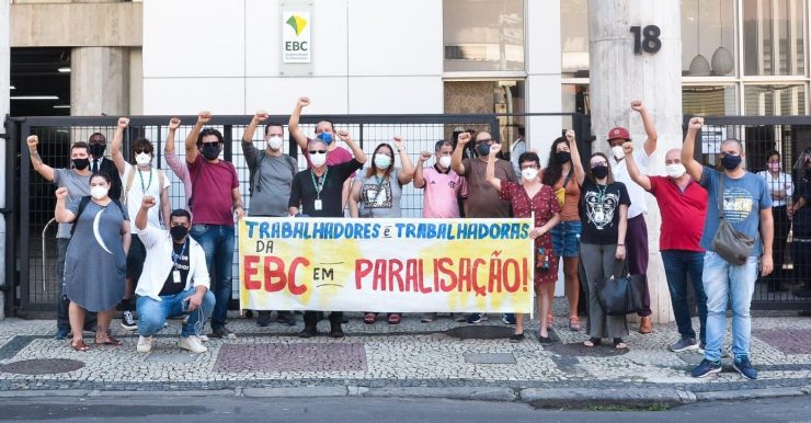 Funcionários da EBC anunciam greve no Rio, São Paulo e Brasília