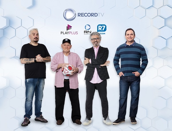 Carioca, Silvio Luiz, Zé Luiz e Carioca - Paulistão na Record TV