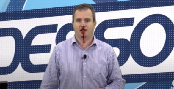 Daniel Tercílio Carniel - jornalista agredido em garibaldi