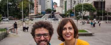 Clayton Melo e Denize Bacoccina - Dia Mundial da Criatividade em SP - A Vida no Centro