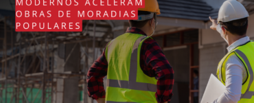 Equipamentos modernos aceleram obras de moradias populares