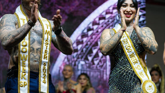 Ganhadores do Miss e Mister Tattoo Week SP 2024 são coroados