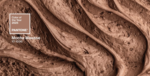 Mocha Mousse: cor de 2025 inspira impressão gráfica