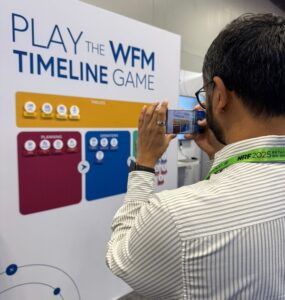 Apresentação da SISQUAL® WFM leva jogo interativo à NRF 2025