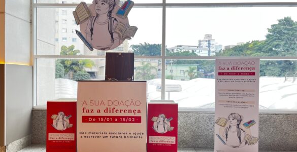 Boulevard Shopping arrecada material escolar para crianças e adolescentes