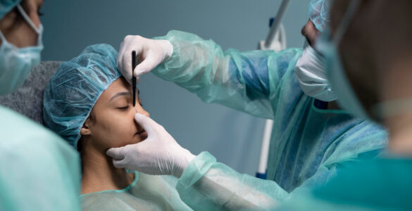 Rinoplastia auxilia em condições de saúde respiratória