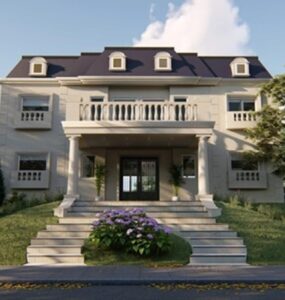 Barbieri apresenta chateau francês construído em Steel Frame