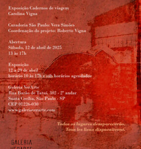 Exposição “Cadernos de Viagem” chega a São Paulo