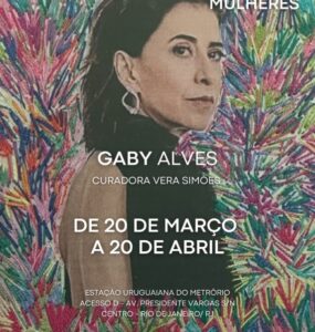 Exposição “Mulheres” de Gaby Alves chega ao Metrô Rio