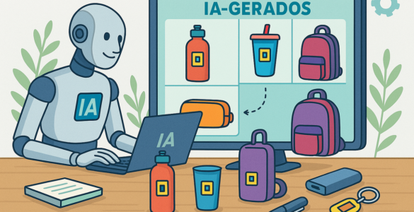 Inteligência artificial impulsiona mercado de brindes