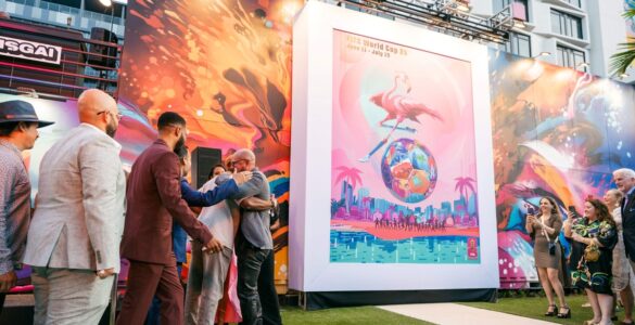 Maranhense é autor do pôster oficial de Miami na Copa 2026