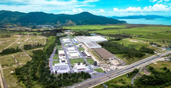 Empreendimento logístico em SC alcança progresso