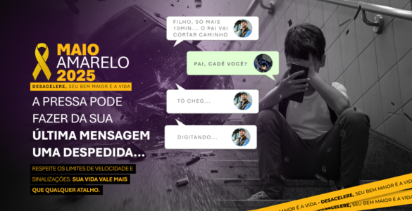 Maio Amarelo mobiliza setor corporativo por segurança viária