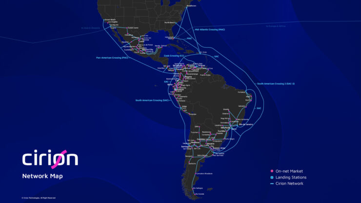 Cirion expande sua infraestrutura de rede na América Latina