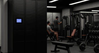 Lockers inteligentes otimizam rotina nas academias