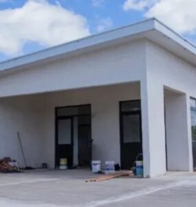 Barbieri une Steel Frame e Método Modular em obra de escola
