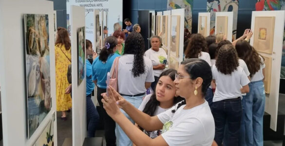 Exposição sobre a Amazônia encerra temporada em Natal e segue para Manaus