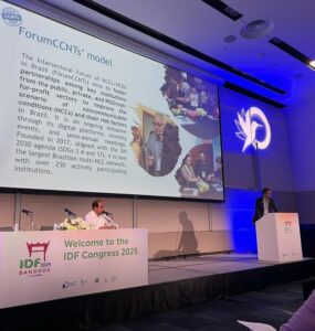 FórumCCNTs participa do IDF World Diabetes Congress 2025