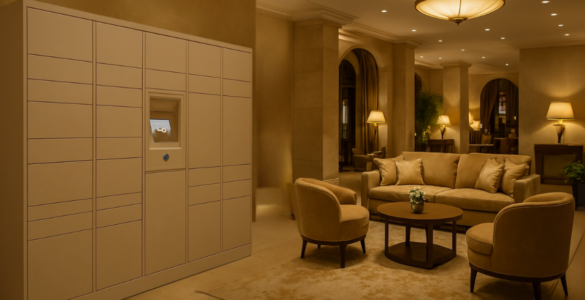 Lockers inteligentes otimizam gestão de bagagens em hotéis