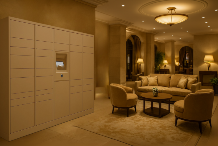 Lockers inteligentes otimizam gestão de bagagens em hotéis