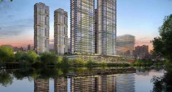 Empreendimento se integra à natureza através de arquitetura