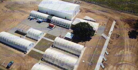 Galpões lonados são soluções para auxiliar obras e indústria