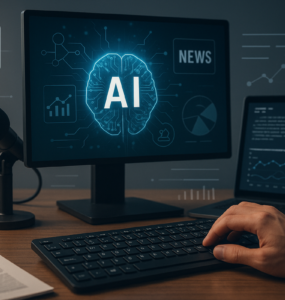 Inteligência artificial remodela práticas jornalísticas