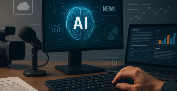 Inteligência artificial remodela práticas jornalísticas