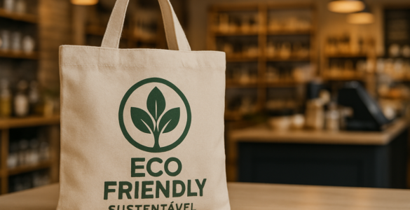 Ecobag une estilo e sustentabilidade em itens reutilizáveis