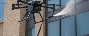 Tecnologia com drones impulsiona o mercado de limpeza