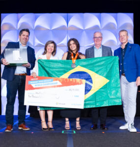 Brasileiros conquistam pódio em torneio global de tecnologia