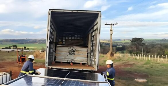 GDSUN destina 50 toneladas de módulos à reciclagem