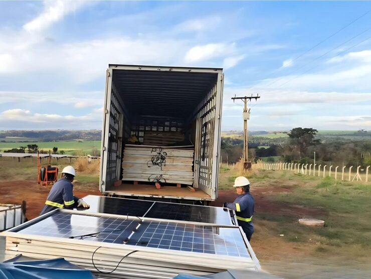 GDSUN destina 50 toneladas de módulos à reciclagem