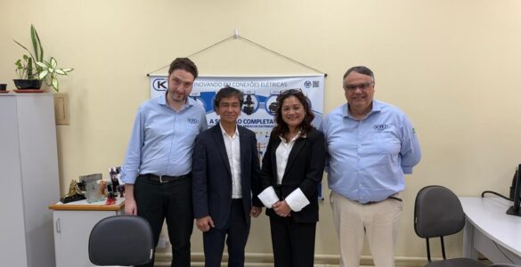 KRJ Conectores fecha acordo inédito com empresa das Filipinas