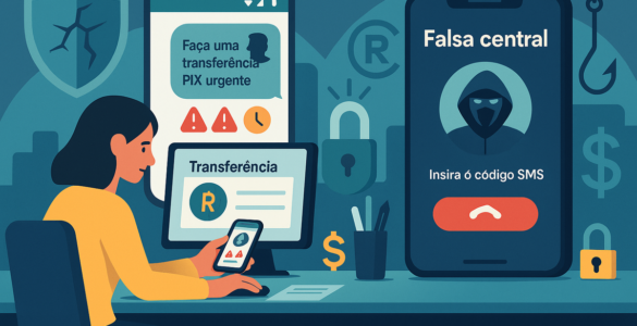 Nova onda de golpes esvazia contas empresariais e pessoais