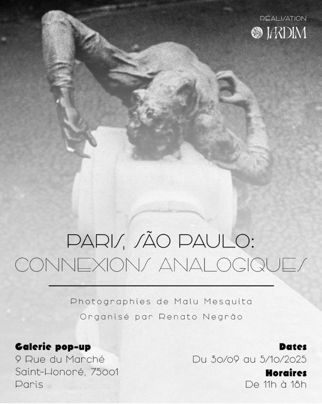 Malu Mesquita expõe “Paris, São Paulo: conexões analógicas”