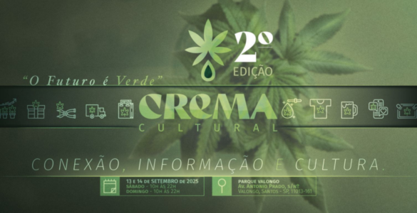 Congresso Crema debate cannabis em Santos/SP