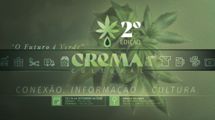 Congresso Crema debate cannabis em Santos/SP