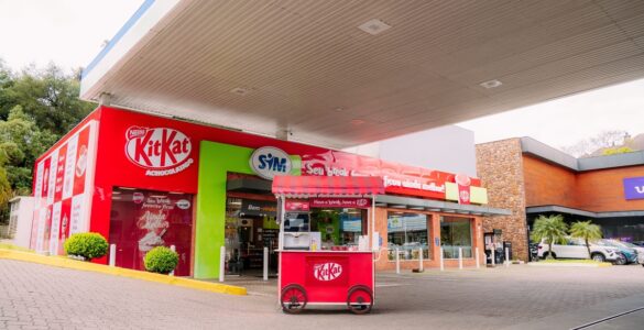 SIM e Nestlé lançam fachada KitKat® inédita em Gramado